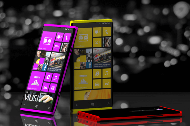 Яркий концепт смартфона Nokia Lumia 930 Catwalk. Фото.