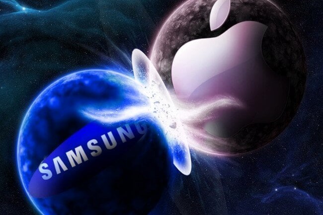 Apple против Samsung: чьи продукты покупают больше? Фото.