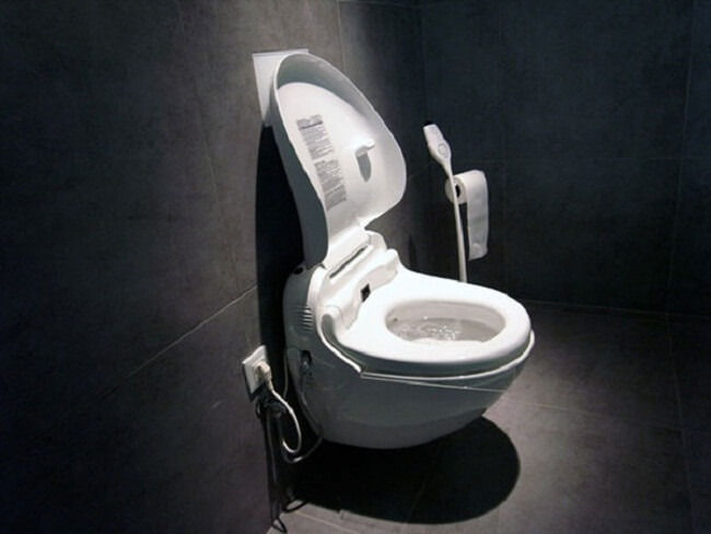 Пять будущих технологий для дома, которые вам понравятся. Умный туалет. Фото.