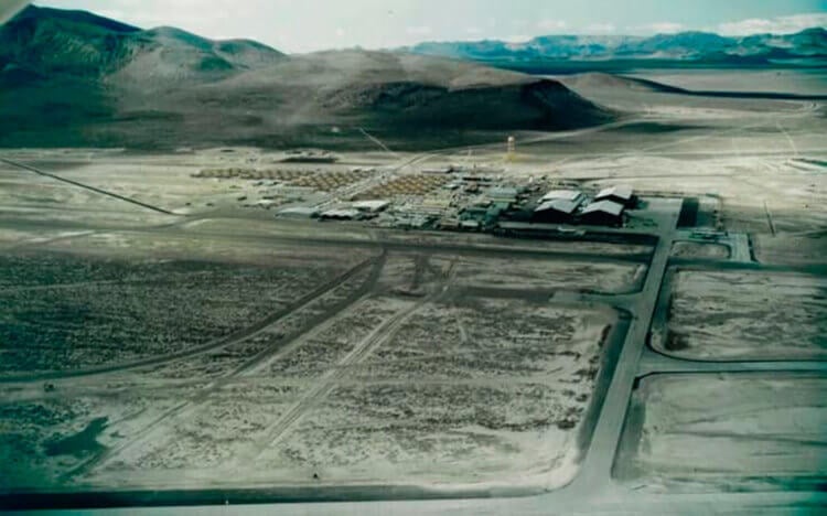 Розвелл и Зона-51. Зона-51 — секретная военная база в Неваде. Фото.