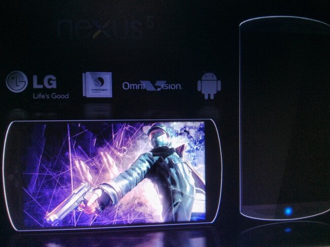 Google работает над смартфоном Nexus 5. Фото.