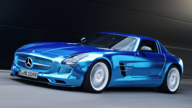 Mercedes Benz SLS AMG Electric Drive; (BR 197); Paris 2012