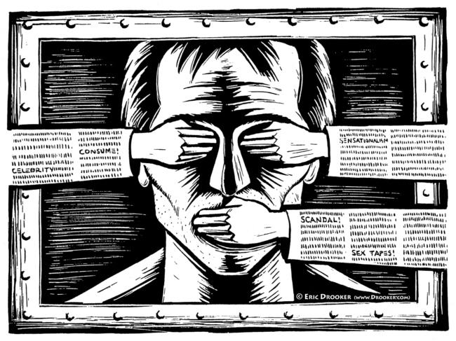 Цензура в Интернете разъединяет мир. Фото.
