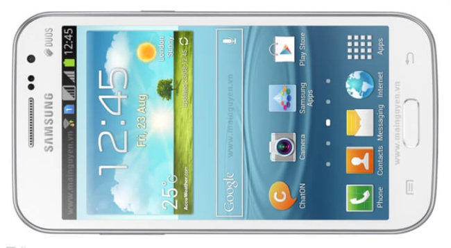 Samsung Galaxy Win: доступный смартфон с 4,7-дюймовым дисплеем. Фото.