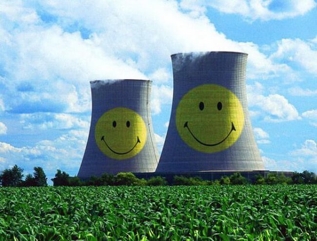Ядерная энергия спасает жизни. Фото.