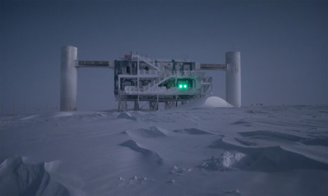 В Антарктиде впервые зафиксировали источники высокоэнергетичных нейтрино. Фото.