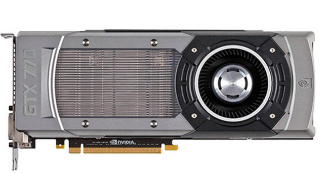 Видеокарта NVIDIA GeForce GTX 770 оказалась быстрее AMD Radeon HD 7970 GHz. Фото.