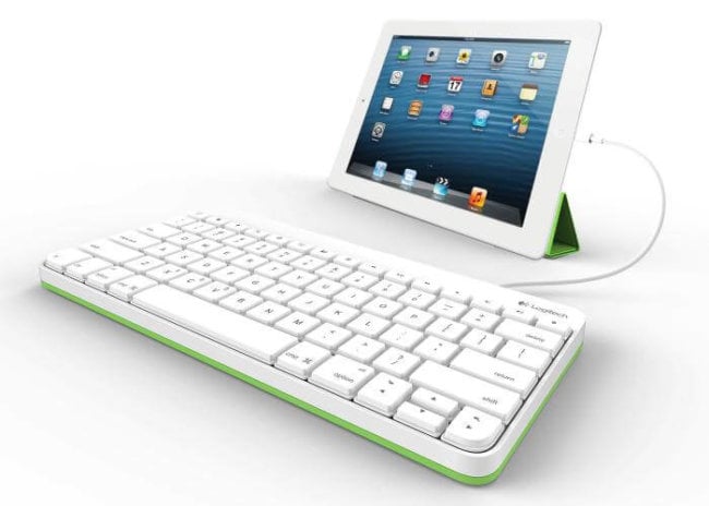 Logitech удивила проводной iPad-клавиатурой для учебы. Фото.