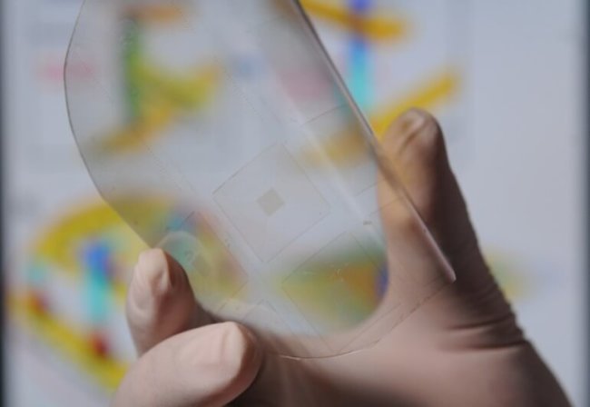 Ученые разработали сверхчувствительный материал с электронным осязанием. Фото.