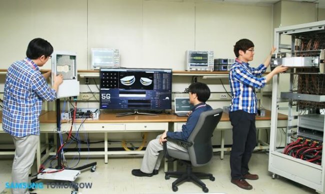 Samsung разрабатывает новый стандарт связи, который в сотни раз быстрее LTE. Фото.