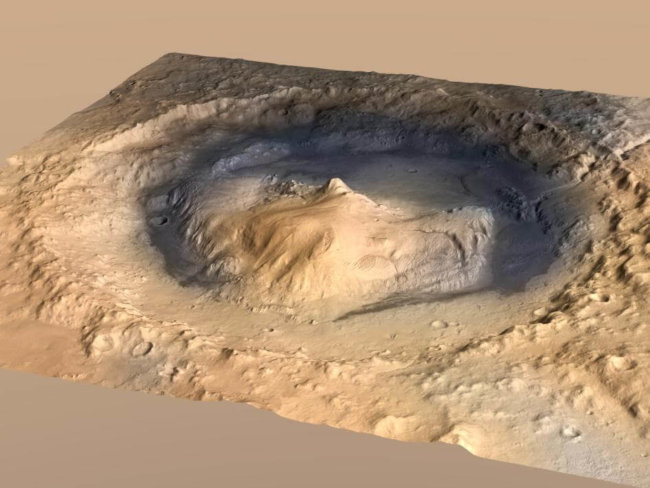 Подтверждено: на Марсе текла река. Фото.