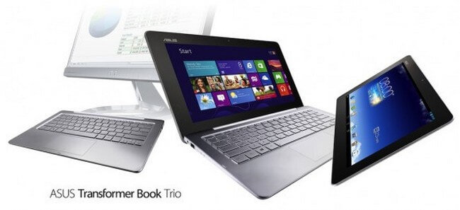 #computex | ASUS Transformer Book Trio: планшет, ноутбук и моноблок в одном лице. Фото.