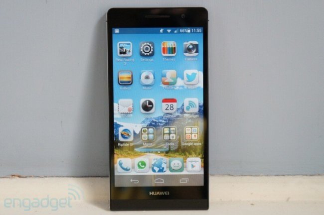 Huawei представила самый тонкий в мире аналог iPhone. Фото.