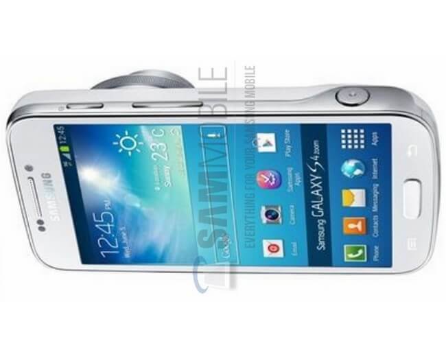 Первое фото и характеристики камерофона Samsung Galaxy S4 Zoom. Фото.
