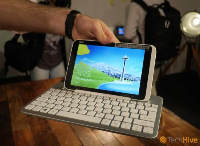 #computex | Acer представила большой Android-смартфон и компактный Windows-планшет. Фото.