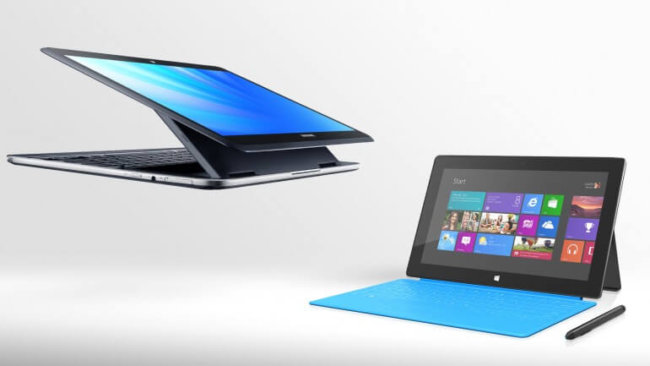 Сравнение Samsung Ativ Q и Microsoft Surface Pro: что выбрать? Фото.