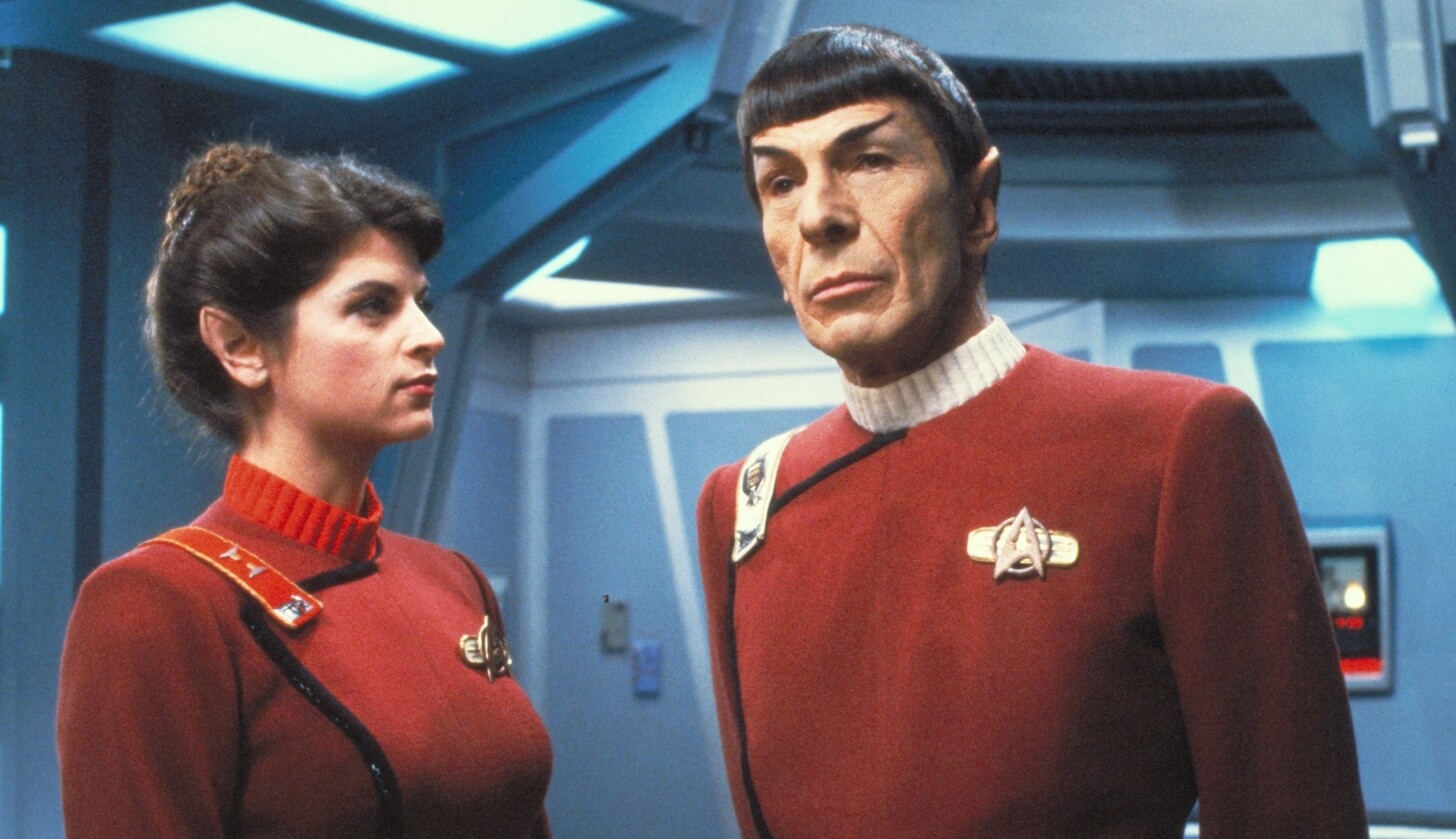 Проект ракеты «Генезис» из «Звездного пути II: Гнев Хана». Кадр из Звездного пути. Фото.