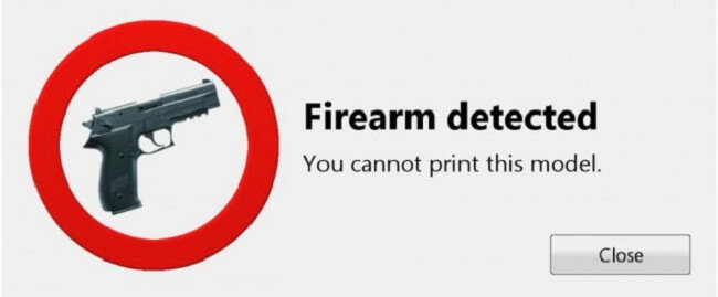 Не переживайте по поводу нелегальной 3D-печати оружия. Фото.