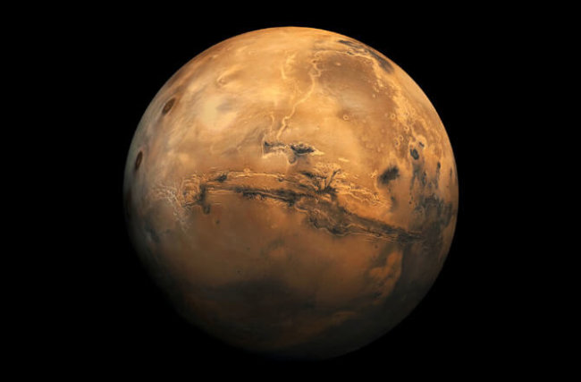 В марсианском метеорите обнаружен строительный кирпичик жизни. Фото.