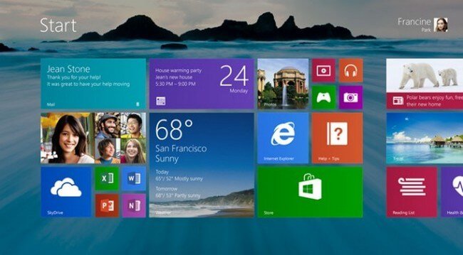 Windows 8.1: первый взгляд на обновление. Фото.
