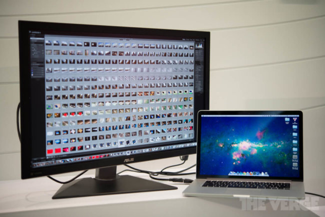 Компьютерный 4K-монитор ASUS доступен для предзаказа. Фото.