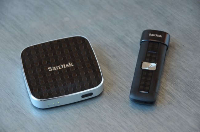 SanDisk выпустила мобильные флеш-накопители с поддержкой Wi-Fi. Фото.