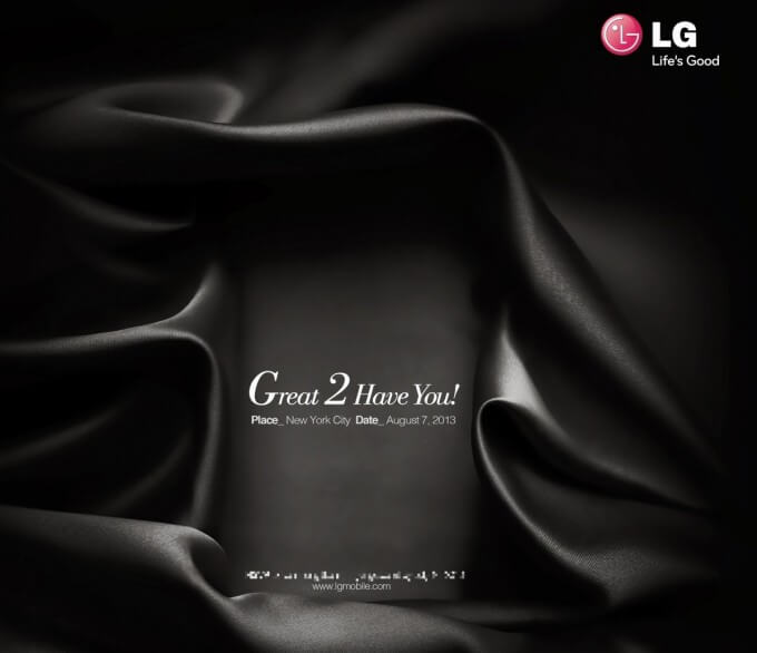 Названа официальная дата анонса смартфона LG G2. Фото.