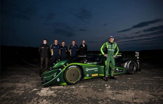 Электромобиль Lola B12/69 EV установил новый мировой рекорд скорости. Фото.