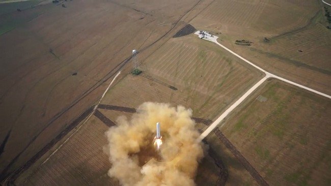 #видео дня | Подскок многоразовой ракеты Grasshopper на высоту 325 м. Фото.