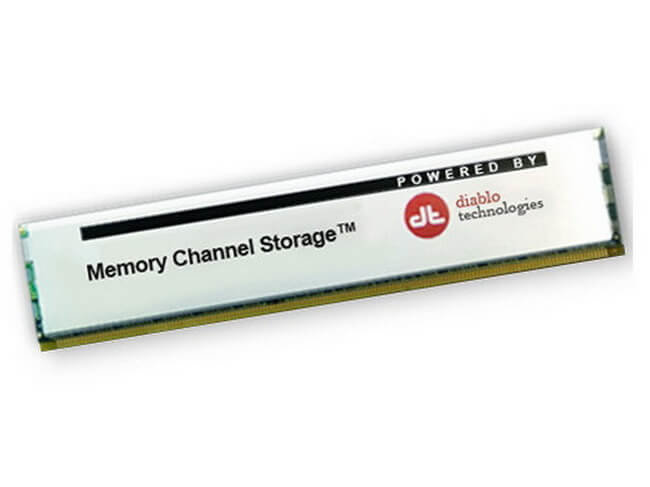 Разработан новый вид SSD-накопителей, использующих для работы DRAM-слоты. Фото.