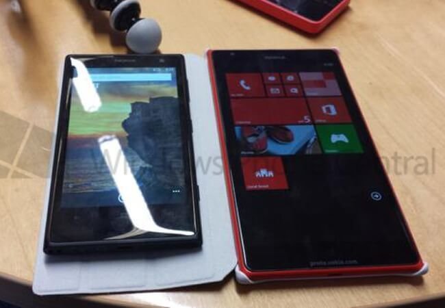 В Сеть попала фотография фаблета Nokia. Фото.
