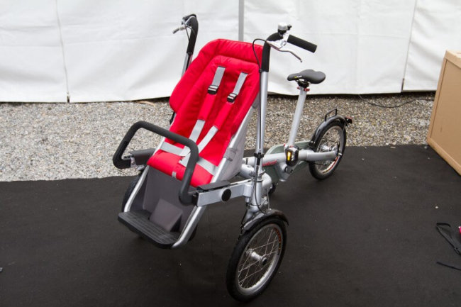 Vagabond: из велосипеда в детскую коляску за секунды. Фото.