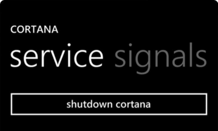 Якобы виртуальный ассистент Microsoft Cortana