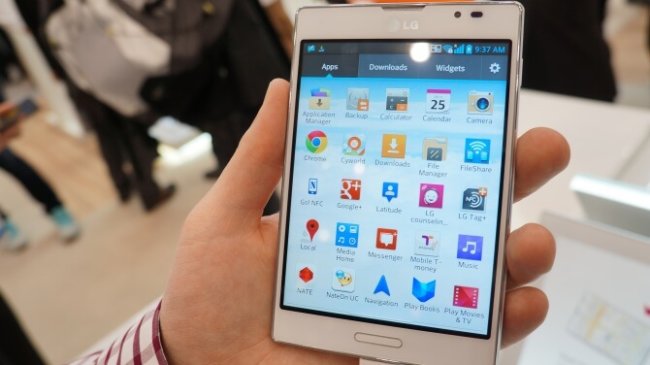 Новый фаблет LG будет стоить дешевле Galaxy Note 3. Фото.