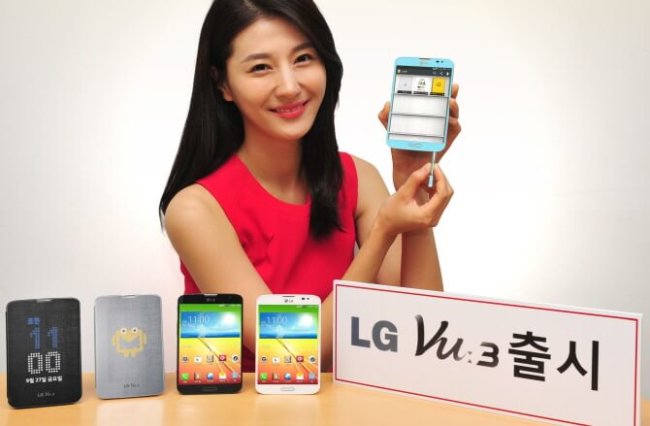LG представила фаблет Vu 3. Фото.