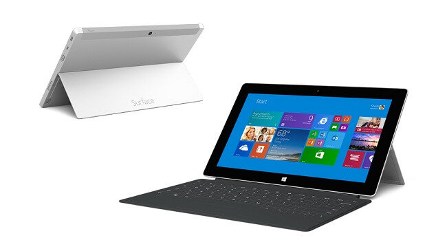 Microsoft представила второе поколение планшетов Surface RT. Фото.