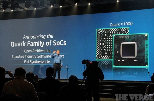 Intel представила «Кварк» — новый SoC для носимой электроники. Фото.
