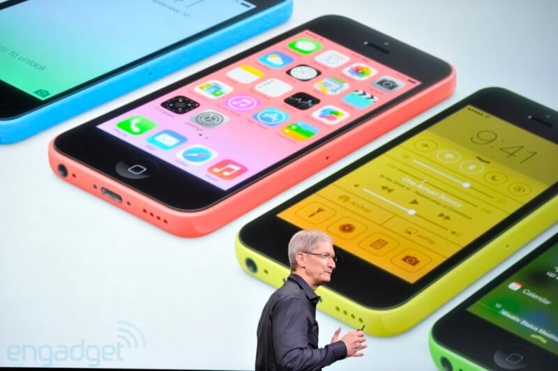 Презентация iPhone 5S и 5C