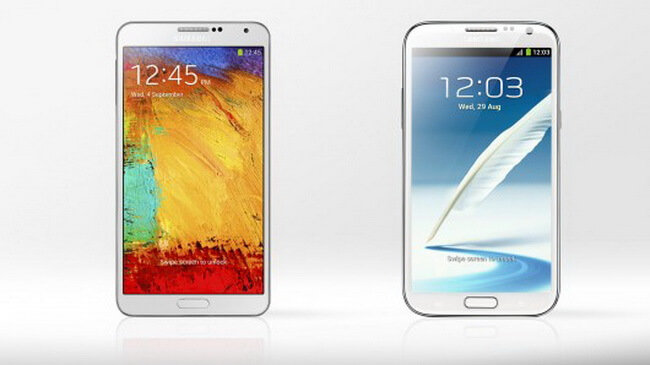 Что лучше: Galaxy Note 3 или Galaxy Note 2? Фото.