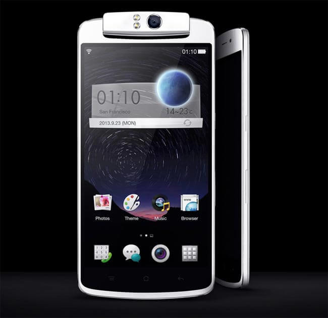 Новый флагманский смартфон Oppo N1 представлен официально. Фото.