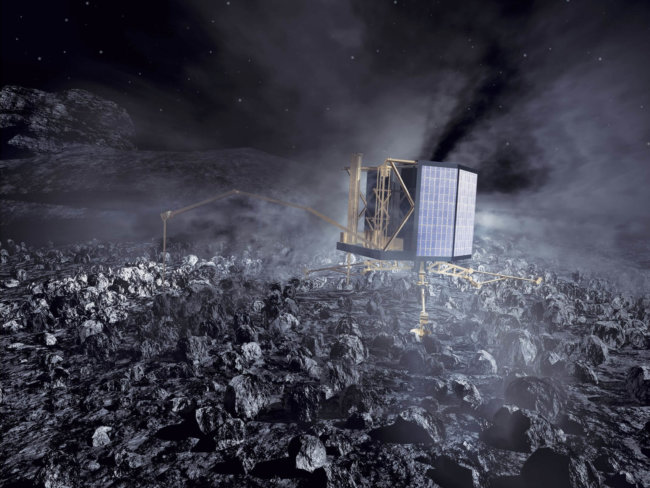 Европейское космическое агентство готовит к пробуждению своего охотника на комет. Фото.