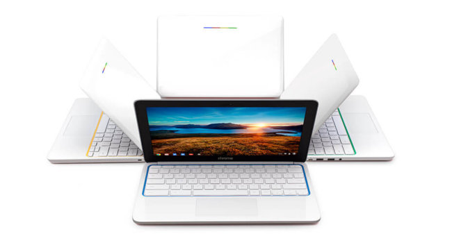 Google и HP представили Chromebook 11. Фото.