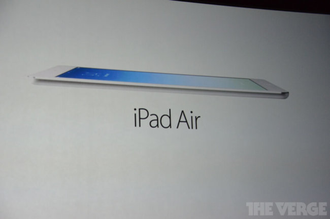 Apple представила iPad Air. Фото.