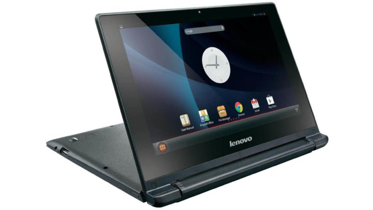 Lenovo A10 в режиме планшета