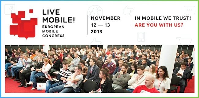 Приглашаем на конференцию Live Mobile! European mobile congress 2013. Фото.