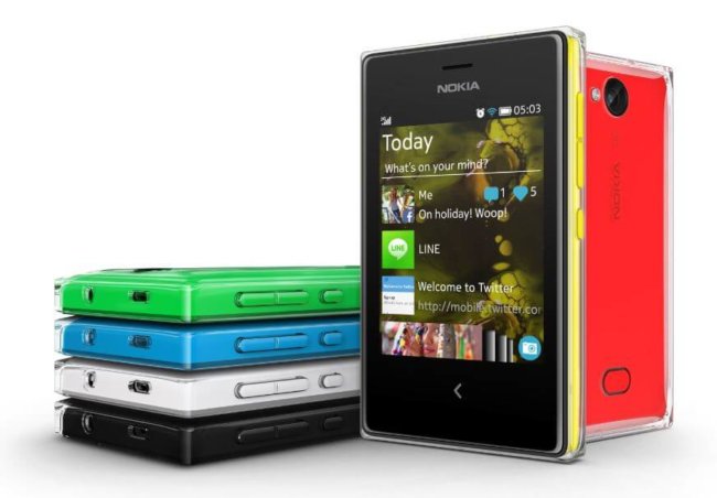 Nokia представила глянцевые телефоны Asha 500, 502 и 503. Фото.