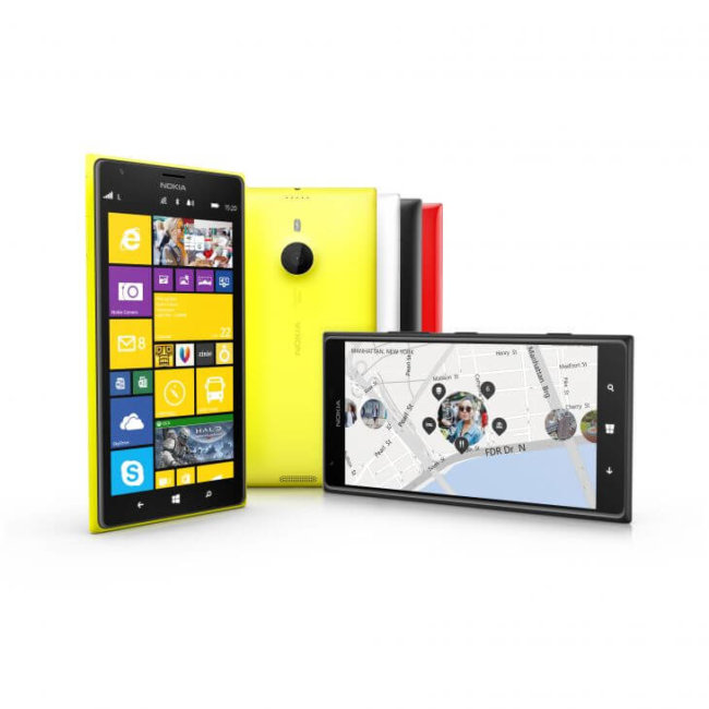 Nokia представила 6-дюймовые WP-смартфоны Lumia 1520 и Lumia 1320. Фото.