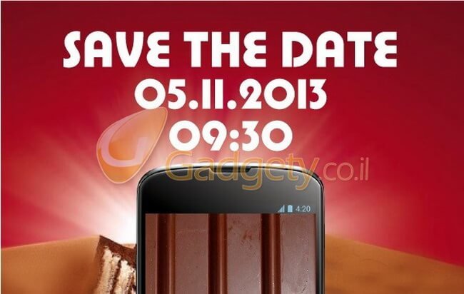 Презентация смартфона Nexus 5 может состояться 5 ноября. Фото.