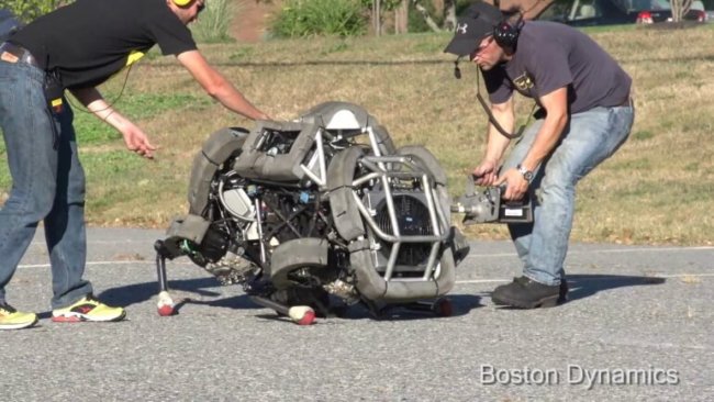 Новый робот WildCat от Boston Dynamics «полон» кошачьей грации. Фото.