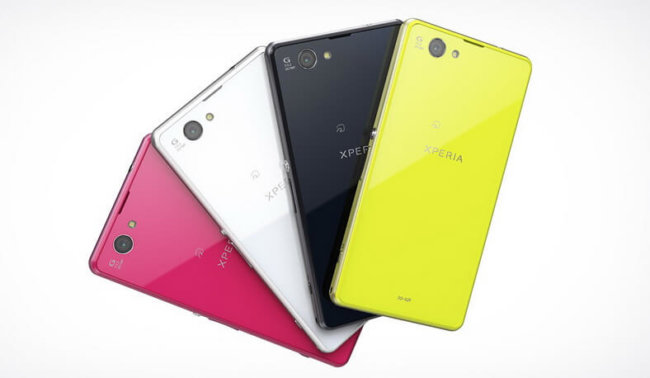 Смартфон Xperia Z1 mini представлен официально. Фото.